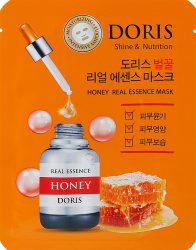 Ампульная тканевая маска с мёдом (Honey Real Essence Mask), Doris
