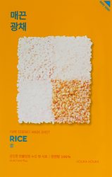 Тканевая маска "Рисовая" (Pure Essence Mask Sheet Rice), Holika Holika