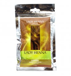 Травяная краска для волос Lady Henna, Медная