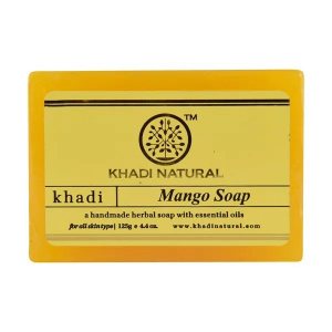 Аюрведическое мыло ручной работы Манго (Mango soap), Khadi