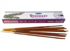 Премиум благовония "Розмарин" (Rosemary Premium Incense Sticks), Satya