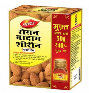 Масло сладкого миндаля (Roghan Badam Shireen), Dabur