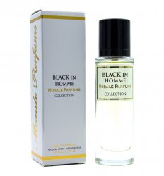 Парфюмированная вода BLACK IN HOMME, Morale Parfums
