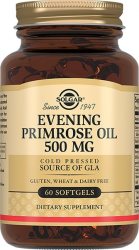 Масло примулы вечерней (Evening Primrose Oil), Solgar