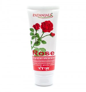 Средство для умывания с Розой (Rose Face Wash), Patanjali