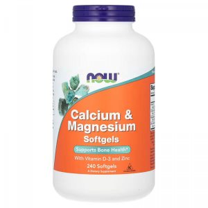 Кальций + Магний + Витамин D-3 + Цинк (Calcium & Magnesium with Vitamin D-3 and Zink), Now Foods