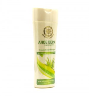 Травяной протеиновый шампунь Алоэ Вера для всех типов волос с кондиционерами (Aloe Vera Protein Shampoo), Golden Chakra
