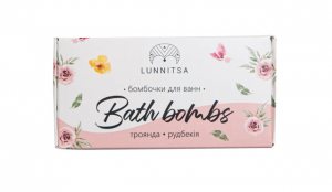 Бомбочки для ванны “Роза - Рудбекия”, LUNNITSA