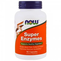 Ферменты для пищеварения (Super Enzymes), Now Foods