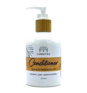 Кондиционер для волос с маслом мурумуру и молочными протеинами для всех типов волос, LUNNITSA