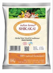 Порошок плодов мыльной акации (SHIKAKAI powder), Indian Henna