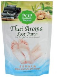 Тайские Детокс-патчи для ног (Thai Aroma Foot Patch), POP Popular