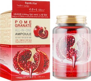 Ампульная сыворотка с экстрактом граната (Pomegranate All In One Ampoule), FarmStay