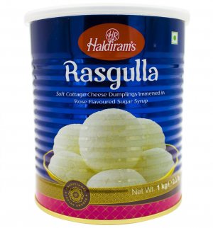 Индийский творожный десерт Расгула (Rasgulla), Haldiram's