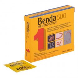 Таблетки от глистов и кишечных паразитов Бенда 500 (Benda 500 tablets), THAI NAKORN PATANA