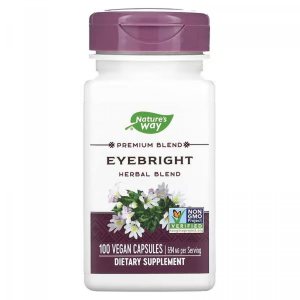 Очанка лекарственная, травяная смесь для поддержки здоровья глаз (Eyebright Herbal Blend), Nature's Way