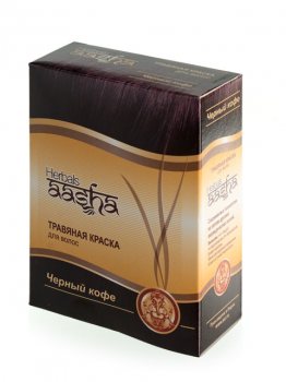 Травяная краска для волос Aasha Herbals, Черный кофе
