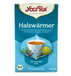 Аюрведический йога чай Комфорт в горле (Throat Comfort), Yogi Tea