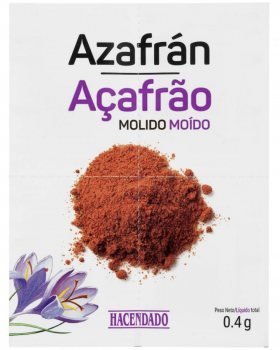Молотый шафран (Ground saffron), Hacendado