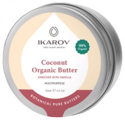 Органическое кокосовое масло обогащенное ванилью (Coconut Organic Butter Enriched with Vanilla), Ikarov