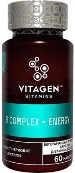Витамин В комплекс + Энергия (B Complex + Energy), Vitagen