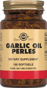Масло чесночное Перлес (Garlic Oil Perles), Solgar
