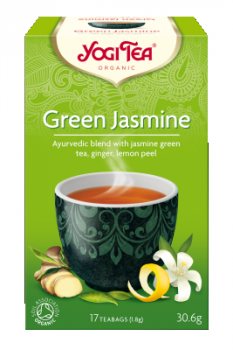 Аюрведический йога чай Зеленый жасмин (Green Jasmine), Yogi tea