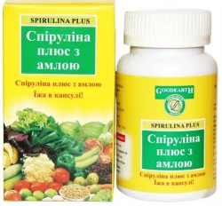 Спирулина плюс с Амлою (Spirulina Plus with Amla), Goodearth
