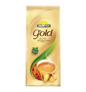 Индийский чёрный чай Голд (Gold Leaf Tea), TATA