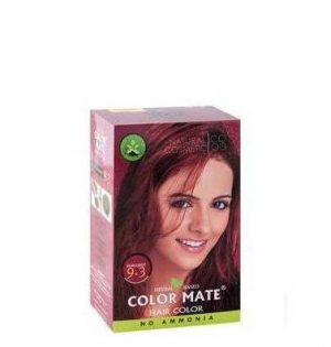 Натуральная краска для волос без аммиака Color Mate, Бургунд