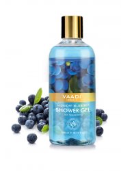 Аюрведический гель для душа Черника (Midnight Blueberry Shower Gel), Vaadi Herbals