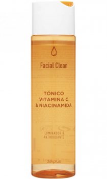 Тоник для лица с витамином С и ниацинамидом (Facial tonic Vitamin C and Niacinamide), Deliplus