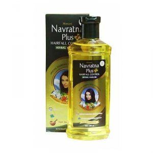 Масло против выпадения волос Navratna Plus, Himani