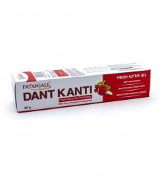 Зубная паста Дант Канти Свежий Активный Гель (Dant Kanti Fresh Active Gel), Patanjali