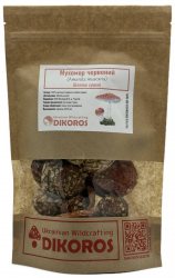 Сушеные шляпки красного мухомора, Dikoros