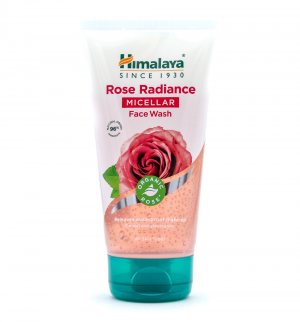 Очищающий гель для лица с экстрактом розы (Rose Radiance Micellar Face Wash), Himalaya Herbals