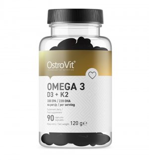 Омега 3 D3+K2 (Omega 3 D3+K2), OstroVit