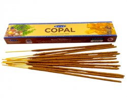 Премиум благовония "Янтарь" (Copal Premium Incense Sticks), Satya