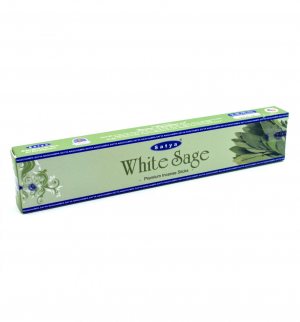 Премиум благовония "Белый Шалфей" (White Sage Premium Incense Sticks), Satya