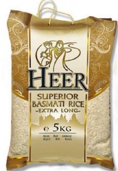 Рис Басмати (Superior Basmati Rice Extra Long), Heer