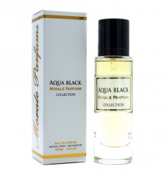 Парфюмированная вода AQUA BLACK, Morale Parfums