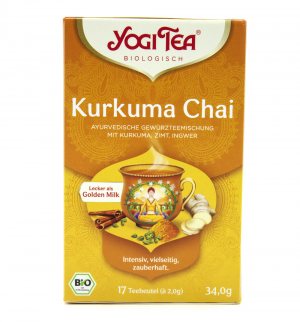 Аюрведический йога чай Kurkuma Chai, Yogi tea