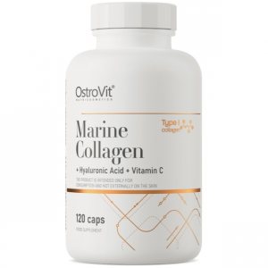 Морской коллаген с гиалуроновой кислотой и витамином С (Collagen Marine with Hyaluronic Acid and Vitamin C), OstroVit