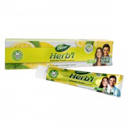 Освежающий гель для зубов с мятой и лимоном, Dabur Herbal