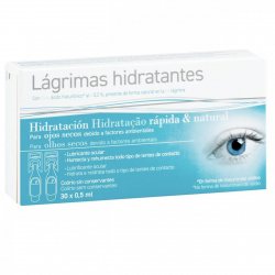 Увлажняющие капли для глаз с гиалуроновой кислотой (Moisturizing single-dose eye drops), Deliplus