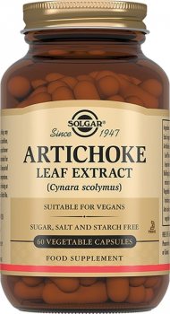 Экстракт листьев артишока (Artichoke Leaf Extract), Solgar