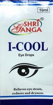 Глазные капли Айкул (I-COOL eye drops), Shri Ganga