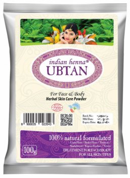Убтан для сияния и очищения кожи (Ubtan Face & Body Cleanser), Indian Henna