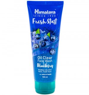 Гель для умывания "Свежий старт" с черникой (Fresh start oil clear face wash blueberry), Himalaya Herbals