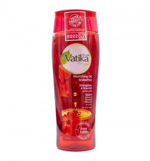 Шампунь питательный с Гибискусом (Vatika Nourishing Oil Shampoo Natural Hibiscus), Dabur